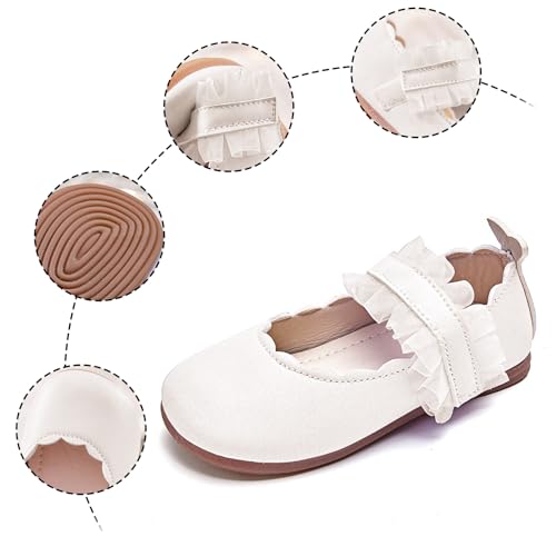 Toddler Girls Mary Jane Dress Shoes School Party Princess Dress Comfortable Flat Soft Sole Shoes for Girls4