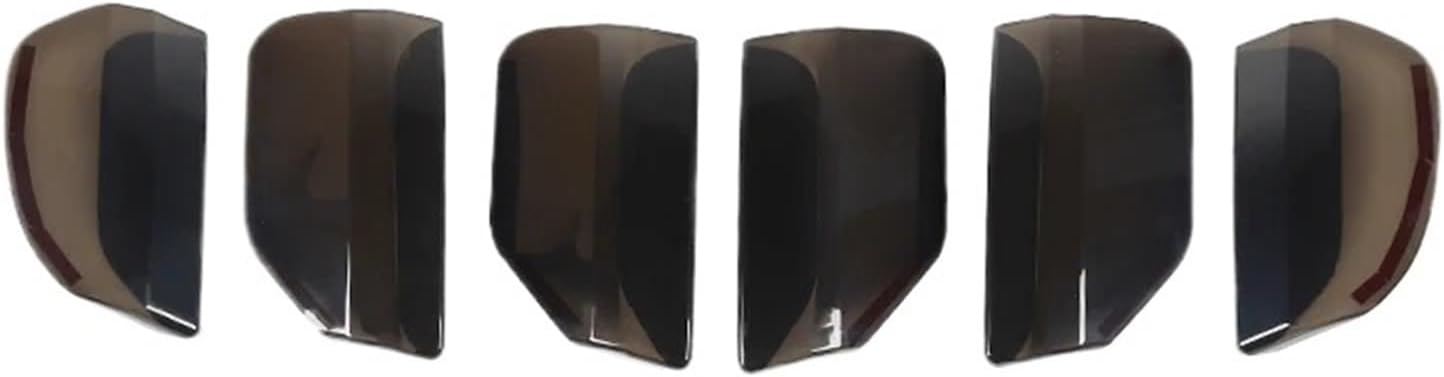 ABS Car Rear Tail Light Lamp Decoration Cover Trim Stickers Compatible For Ford Mustang 2015 2016 2017 Taillight Cover Accessories