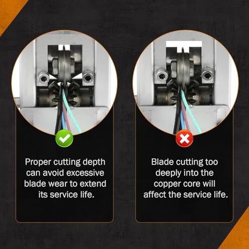Image of BEAMNOVA Manual Wire Stripping Machine for 2-25mm /0.08 inch-0.98 inch