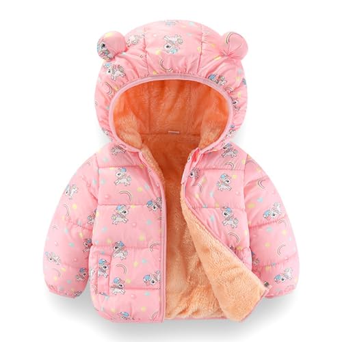 JiAmy Baby Kinder Winterjacke mit Kapuze Jungen Mädchen...
