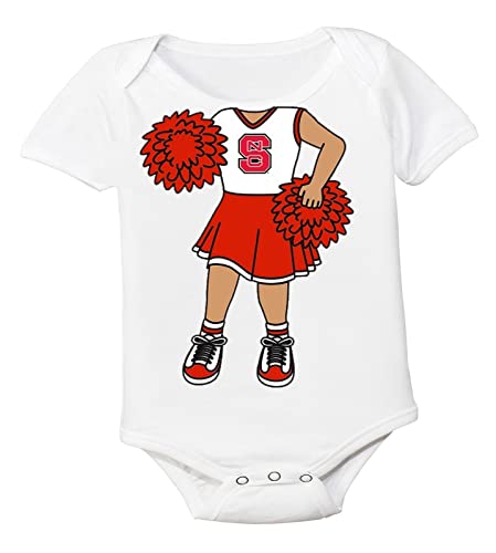 Future Tailgater Heads Up! Cheerleader Baby Onesie (3-6 months)