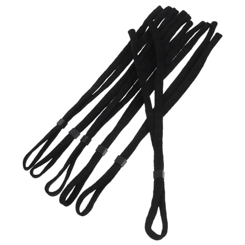 SEWACC Adjustable Eyewear Retainer Straps 6 Pack Elastic Glasses Lanyard for Adults Boys and Girls Sunglasses Retainer Comfortable Sports Glasses Holder 37cm Length