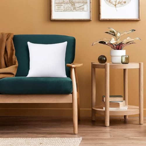 Image of Torque Microfiber Cushion Filler 12 x 12 Inch - 1 Pcs | Vacuum Packed Throw Pillows | Filler Cushion Insert Pillow for Sofa Bed Couch Home Decorative Gifts