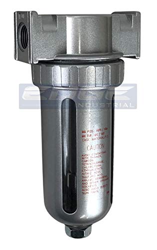 In LINE Desiccant AIR Dryer for Compressed AIR Great for Pneumatic Tools Spray Booth Plasma Cutter, with Desiccant beads (1/4