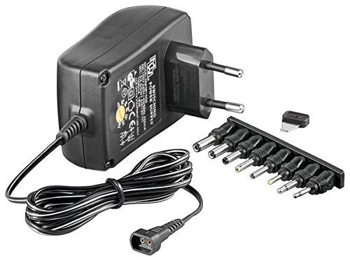 Universal Netzteil 1500mA 3V / 4,5V / 5V / 6V / 7,5V / 9V / 12V inkl. 8 Adapterstecker plus USB