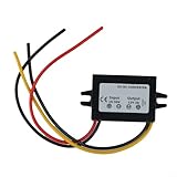 Fauhapyway Convertisseur de courant continu 15 à 50 V 2 A 24 W Bucks Convertisseur Module, régulateur de tension réduite, adaptateur de sortie d'alimentation de voiture, interface de fil