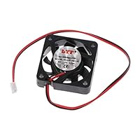 BUZHI 2-Pin DC 12V 40mm Cooler, Brushless Cooling Fan, Graphics Card Cooling Fan,Video Card VGA Cooler