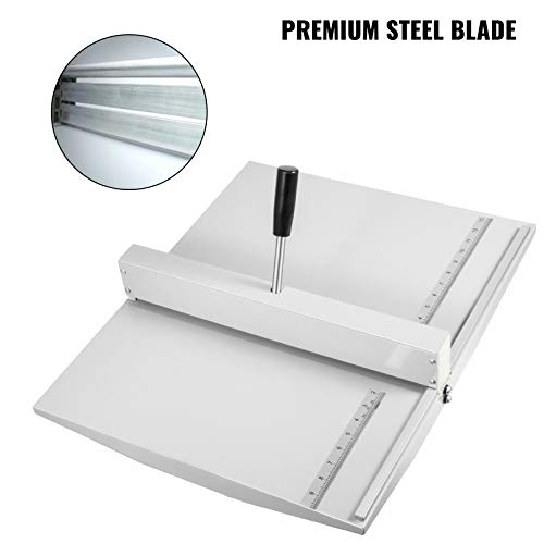 Vevor Manual Creaser 18Inch 460Mm Creasing Machine High Gloss Covers Heavy Duty Creaser With 2 Magnetic Block For A4 Paper Card #TOP5