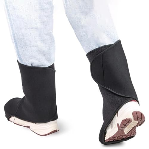 Cubiertas para zapatillas de ciclismo para invierno, talla universal 35-45, aislamiento triple capa impermeable al viento para bicicleta de carretera y montaña miniatura 6