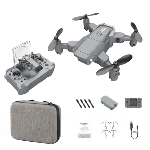 CHICAMPERA Mini Drone Pliable Quadricoptère Rc Pour Adultes Et Débutants, Télécommandé 4 Canaux, 2,4 Ghz, Vol Stable Six Gyroscopes, Éclairage Led Pour...