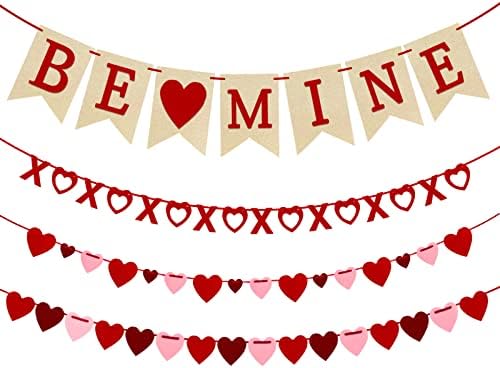 4Pcs Valentines Day Decorations Valentines Day Decor No DIY Requi...