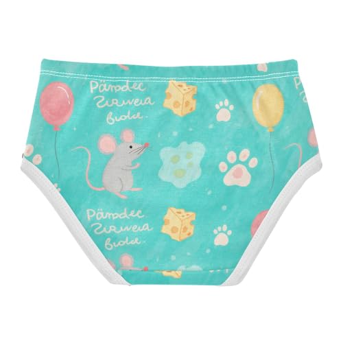 GuoChe Triangle Panties Daily Wear Panties Comfort Underwear for Baby Girls in Sizes 2T,3T, 4T, 5T, 6Y and 8Y2