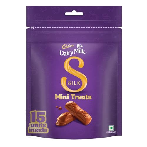 Image of Cadbury Dairy Milk Silk Mini Treats Chocolate Bar, 135 g