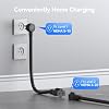 Tecknet Ev شاحن مستوى 1 & 2، 16 A شاحن سيارة كهربائية مع Nema 6-20 التوصيل، Nema 5-15 محول، كابل 25 Ft، J1772 معدات شحن السيارات الكهربائية متوافقة مع جميع نماذج Ev