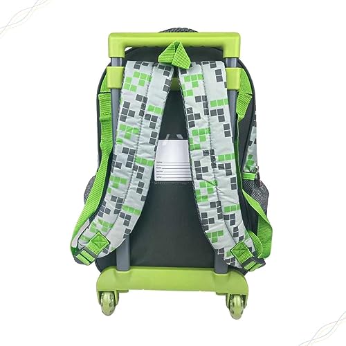Kit Escolar Infantil, Mochila de Rodinha, Lancheira e Estojo - Gamecraft [Shaolong]