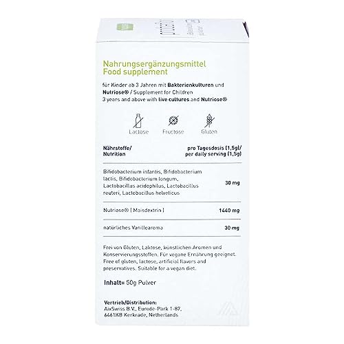 Nupure probaflor junior Kinderprobiotikum Pulver 50 g – Bild 5