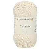 Schachenmayr (SMC) Catania Originals 100% Mercerized Cotton Yarn 1.76 Oz (50g) / 136 Yrds (125 m) Amigurumi Yarn Fine-Sport 2 (130)