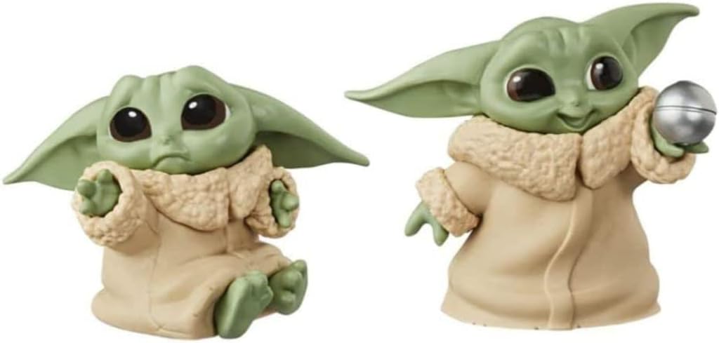 STAR WARS The Bounty Collection The Child Collectible Toys 2.2-Inch The Mandalorian “Baby Yoda” Don’t Leave, Ball Toy Figure 2-Pack
