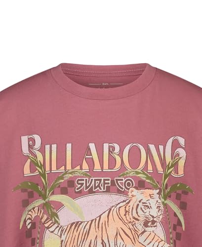 Image of Billabong Girls' Premium Short Sleeve Oversized Fit Graphic T-Shirt