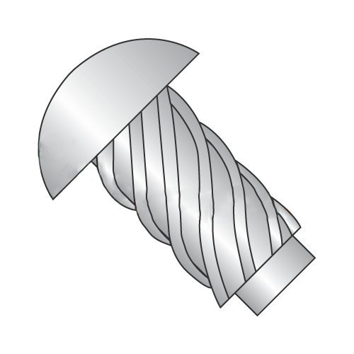 #14 x 3/8" U Drive Self-Tapping Screws/Round Head / 18-8 Stainless Steel (Carton: 3,000 pcs)