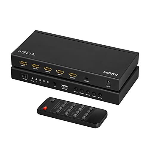 Conmutador HDMI LogiLink HD0053 para conectar 4 vídeos al mismo tiempo 3