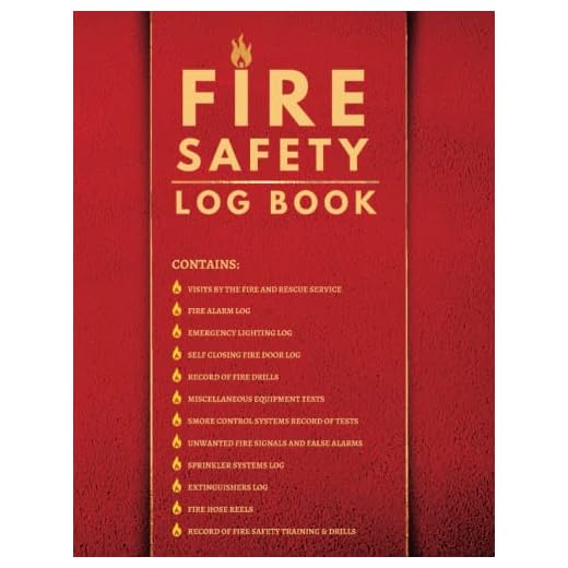 Fire Alarm Testing Log Book