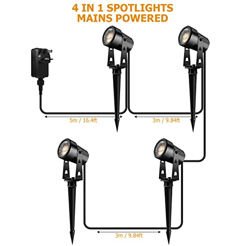4-IN-1 Garden Lights