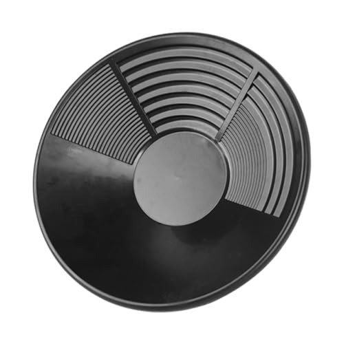 Gold Pan, set di attrezzi per l'estrazione mineraria, design ergonomico, costruzione robusta, attrezzatura per la panoramica dorata per turbolenze, scavare, letti dei fiumi, rocce, sentieri di