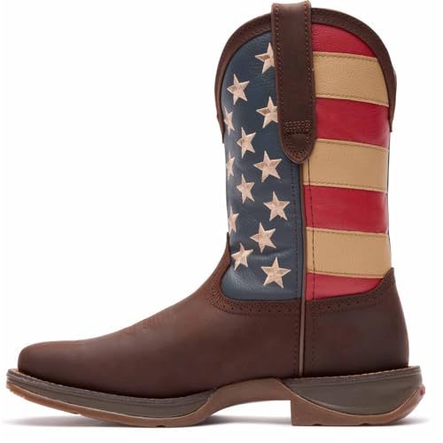 Image of Durango Men's Patriotic Pull-On Western Flag Boots