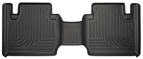 Husky Liners Weatherbeater Floor Mats | Fits 2012-2024 Toyota Tacoma, (Access CAB ONLY) | 2nd Row, 1-pc Black - 14941
