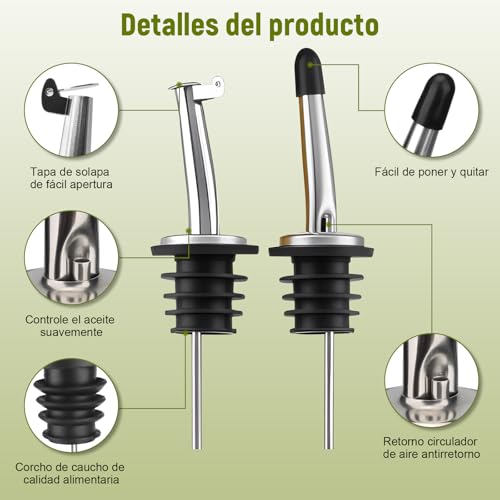 Opiniones y reviews de Aceiteras y recipientes para aliños - los más vendidos. 9 Imagen adicional