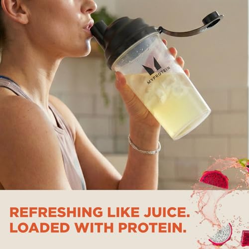 Image of Myprotein Clear Whey Isolate Protein Powder, 35 Servings (1.9lbs) Tropical Dragonfruit, 20g Protein per Serving, Naturally Flavored Drink Mix, Daily Protein Intake for Superior Performance