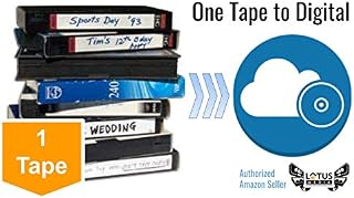 Lotus Media Video Tape Transfer Service, Digitization to MP4