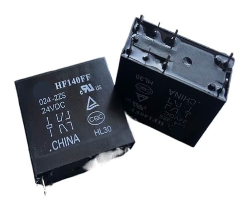 Relais HF140FF 024-2ZS 8 broches pour circuit imprimé
