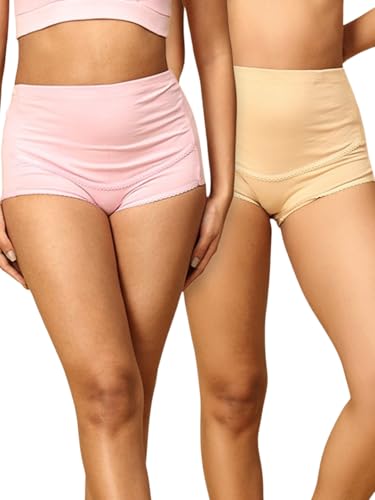 Image of The Mom Store Maternity Panties | Pregnancy and Post Partum Panties | Comfortable High Waist Panty for Women | Cotton | Perfect Pregnancy Panties for Women
