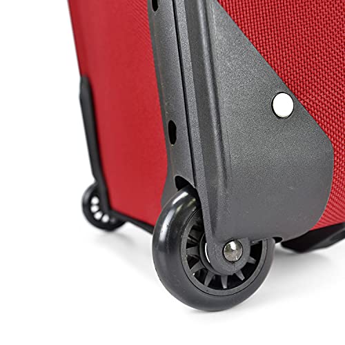 U.S. Traveler US5600 Lightweight Softside Suitcase, Rolling 20 Inch Carry thumb #6