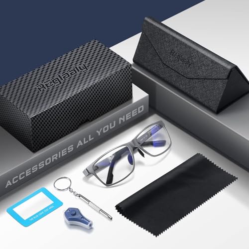 Image of Blue Light Blocking Glasses Metal Frame for Men /Woman Gaming Computer Screen Glasses