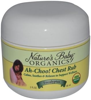 Nature Baby Organics Ah-Choo Chest Rub Eucalyptus 2 oz