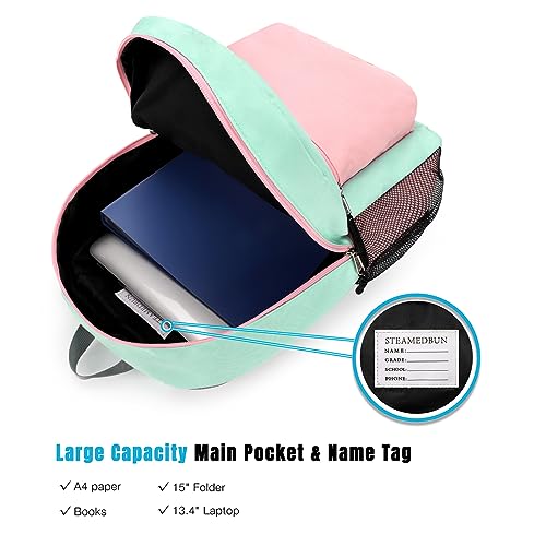 Image of STEAMEDBUN Kids Backpack for Girls,Kindergarten Backpack for Toddler Girls Age 3-6