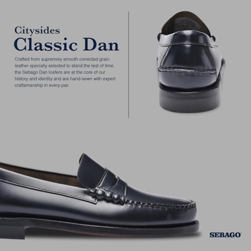 Image of Sebago Men's 7000300-908 - Classic Dan 12.5 M Blue Navy