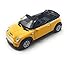 ARKRAFT Modellauto aus der Sammlung Mini Cooper S im Maßstab 1:28 (gelb)