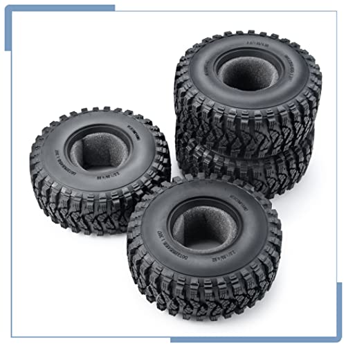 Pneus RC crawler 2.2 caoutchouc 125mm 1/10 SCX10 RR10 D90 - 5