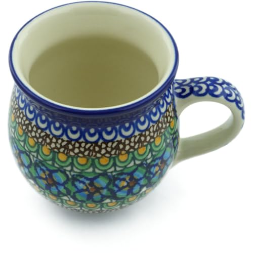 Taza cerámica artesanal Märdi Gras 12 oz miniatura 3