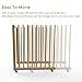 UNZERO Art Storage Rack, Art Canvas Storage, Canvas Boards Rack Art Storage with Handle & Caster Wheels for Drawing Board, Panel, Paper Pad for Art Studios, Artworks, Gallery