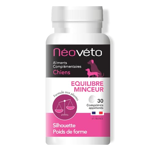 NEOVÉTO - Balance Adelgazante, Comprimidos Naturales para Perros a Base de Activos aprobados por...