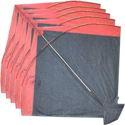 Kaka jiji Handicraft Paper Kite Large Size for Flying, Kites for Flying, Kite for Kids, Paper Kites, Kites Pack of 20 , Paper Kites Big Size, Manjholi kagaj patnag , majoli Kites (Pack of 100)