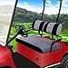 10L0L Golf Cart Front Seat Covers for Yamaha G2/G9/G16/G19/G22 & Club Car DS Pre-2000 | Breathable Polyester Mesh, Washable, Anti-Scratch | OEM Replacement, Tool-Free Installation