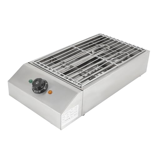 Tischgrill Elektrischer Tischgrill,2.6KW Elektrischer Grill mit Ölabtropfschale,50-300°C,Größe des Gitterrosts 25.5 * 42.5cm,Unabhängiger Grillrost,Abnehmbare Tischgrill Elektrischer Tischgrill,2.6KW Elektrischer Grill mit Ölabtropfschale,50-300°C,Größe des Gitterrosts 25.5 * 42.5cm,Unabhängiger Grillrost,Abnehmbare