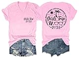 Girls Trip Shirts for Women 2026 Vacation T Shirt...