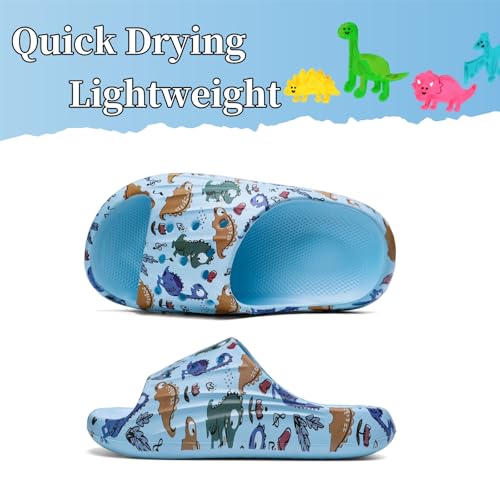 DAYUMKOU Toddler Boy Sandals Girls Footwear Cute Open Toe Beach Slides Indoor Outdoor Kids Slippers Lightweight Pool Shoes4